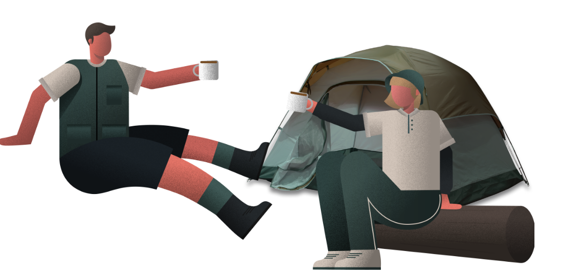couple drinking coffee