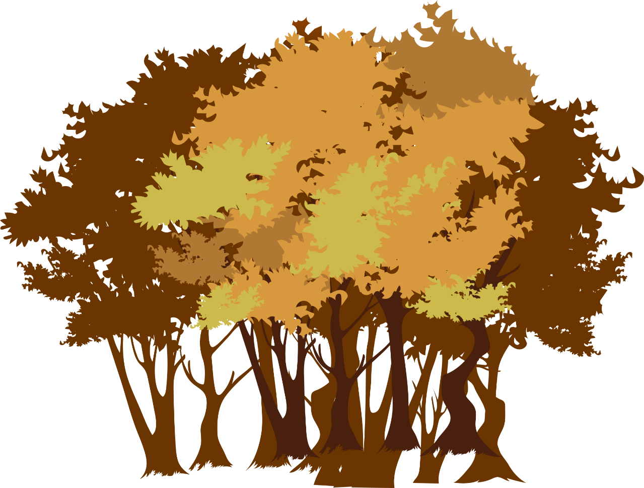 tree on the right